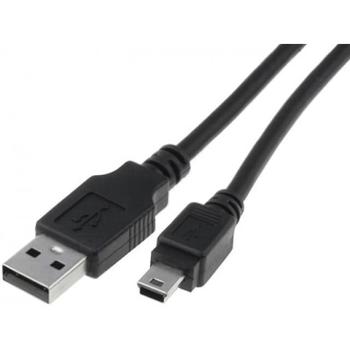 AK-300108-010-S; Cable; USB 2.0; USB A plug,USB B mini plug; nickel plated; 1m; ASSMANN AK-300108-010-S; Cable; USB 2.0; USB A plug,USB B mini plug; nickel plated; 1m; ASSMANN