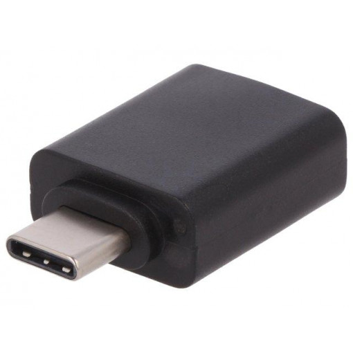 AK-300506-000-S; Adapter; USB 3.0; USB A socket,USB C plug; nickel plated; 5Gbps; ASSMANN