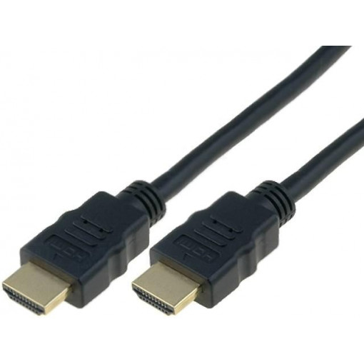 AK-330107-020-S; Cable; HDMI 2.0; HDMI plug,both sides; 2m; black; ASSMANN