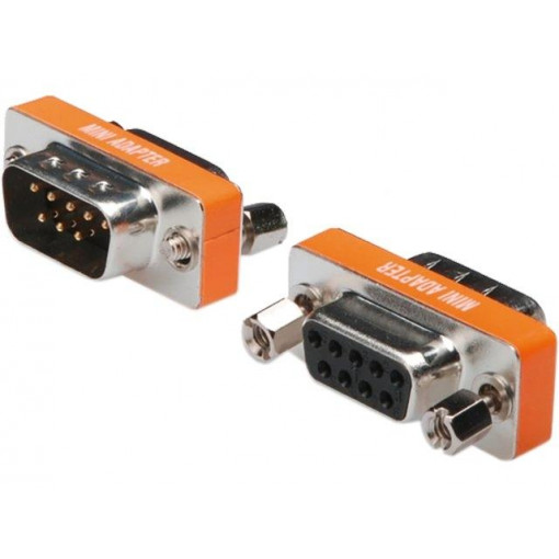 AK-610513-000-I; Adapter; D-Sub 9pin socket,D-Sub 9pin plug; ASSMANN AK-610513-000-I; Adapter; D-Sub 9pin socket,D-Sub 9pin plug; ASSMANN