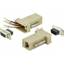 AK-610516-000-I; Adapter; D-Sub 9pin socket,RJ45 socket; ASSMANN