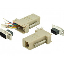 AK-610517-000-I; Adapter; D-Sub 9pin plug,RJ45 socket; ASSMANN