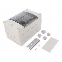 73550501; Enclosure: for modular components; IP55; grey; No.of mod: 5; SPELSBERG