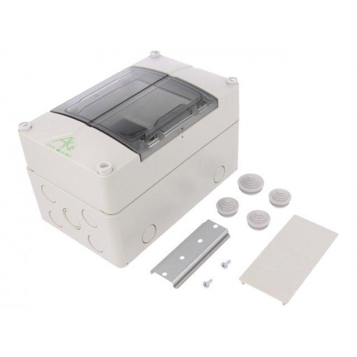 73550501; Enclosure: for modular components; IP55; grey; No.of mod: 5; SPELSBERG