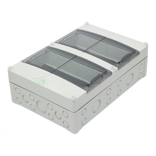 73572401; Enclosure: for modular components; IP55; grey; No.of mod: 24; SPELSBERG