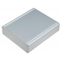 AKG 41 24 80 ME; Enclosure: with panel; AKG; X: 41mm; Y: 80mm; Z: 24mm; aluminium; grey; FISCHER ELEKTRONIK AKG 41 24 80 ME; Enclosure: with panel; AKG; X: 41mm; Y: 80mm; Z: 24mm; aluminium; grey; FISCHER ELEKTRONIK