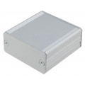AKG 55 24 50 ME; Enclosure: with panel; AKG; X: 55mm; Y: 50mm; Z: 24mm; aluminium; grey; FISCHER ELEKTRONIK AKG 55 24 50 ME; Enclosure: with panel; AKG; X: 55mm; Y: 50mm; Z: 24mm; aluminium; grey; FISCHER ELEKTRONIK