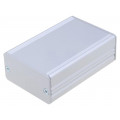 AKG 55 28 80 ME; Enclosure: with panel; AKG; X: 55mm; Y: 80mm; Z: 28mm; aluminium; grey; FISCHER ELEKTRONIK AKG 55 28 80 ME; Enclosure: with panel; AKG; X: 55mm; Y: 80mm; Z: 28mm; aluminium; grey; FISCHER ELEKTRONIK