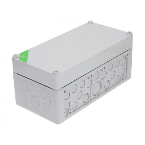 74140101; Enclosure: junction box; X: 150mm; Y: 300mm; Z: 132mm; polycarbonate; SPELSBERG