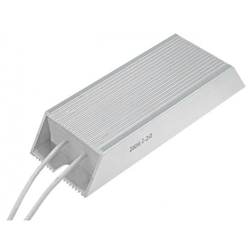 AL200W-4R7; Resistor: wire-wound; with heatsink; 4.7Ω; 200W; ±5%; 165x60x30mm; SR PASSIVES