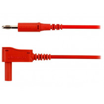 AL 7622 NI/2.5/200/RT; Test lead; 70VDC; 32A; Len: 2m; red; Cond.cross sec: 2.5mm2; SCHÜTZINGER