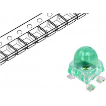 ALMD-CM3D-XZ002; LED; SMD; green; 7200÷16000mcd; 4.2x4.2x6.5mm; 30°; 2.8÷3.8V; 20mA; BROADCOM (AVAGO)