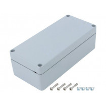 7811170; Enclosure: multipurpose; X: 81mm; Y: 177mm; Z: 57mm; EURONORD; grey; FIBOX 7811170; Enclosure: multipurpose; X: 81mm; Y: 177mm; Z: 57mm; EURONORD; grey; FIBOX