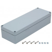 7811250; Enclosure: multipurpose; X: 125mm; Y: 362mm; Z: 81mm; EURONORD; grey; FIBOX 7811250; Enclosure: multipurpose; X: 125mm; Y: 362mm; Z: 81mm; EURONORD; grey; FIBOX
