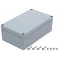 7811290; Enclosure: multipurpose; X: 162mm; Y: 263mm; Z: 91mm; EURONORD; grey; FIBOX
