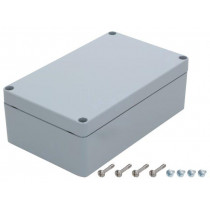 7811290; Enclosure: multipurpose; X: 162mm; Y: 263mm; Z: 91mm; EURONORD; grey; FIBOX 7811290; Enclosure: multipurpose; X: 162mm; Y: 263mm; Z: 91mm; EURONORD; grey; FIBOX