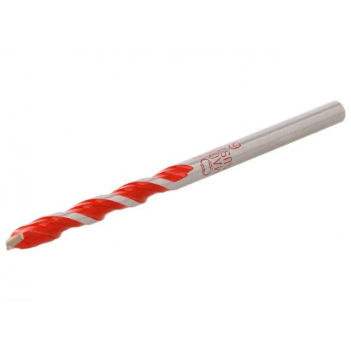 0017200600100; Drill bit; wood,brick type materials,metal,plastic; Ø: 6mm; ALPEN-MAYKESTAG 0017200600100; Drill bit; wood,brick type materials,metal,plastic; Ø: 6mm; ALPEN-MAYKESTAG