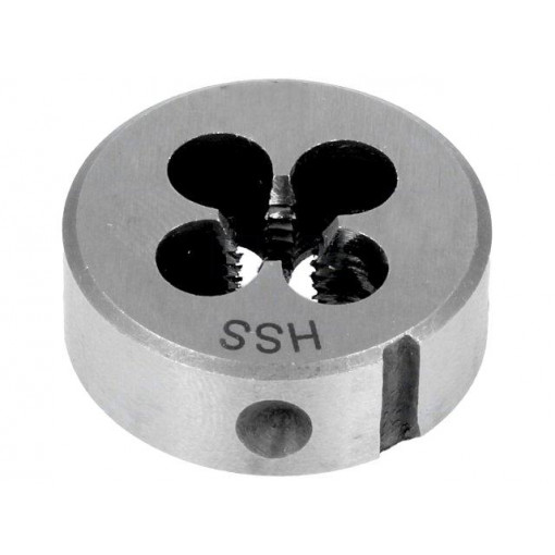 0071000800100; Threading die; HSS; Size: M8; W: 25mm; Thk: 9mm; ALPEN-MAYKESTAG 0071000800100; Threading die; HSS; Size: M8; W: 25mm; Thk: 9mm; ALPEN-MAYKESTAG