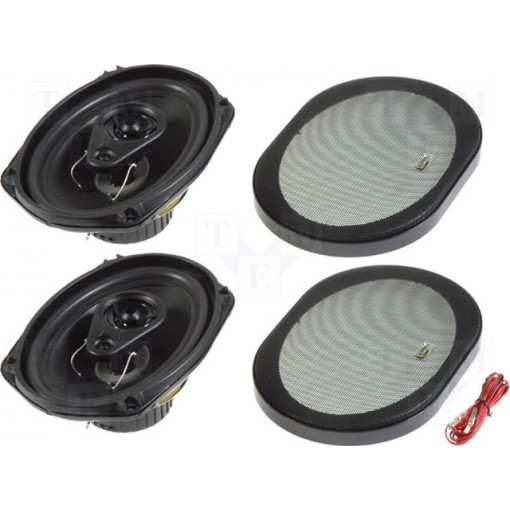 ALPHA 66035; Car loudspeakers set; three-way; 6x9