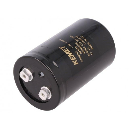 ALS30A473MF063; Capacitor: electrolytic; 47000uF; 63VDC; Leads: screw; ESR: 8mΩ; KEMET
