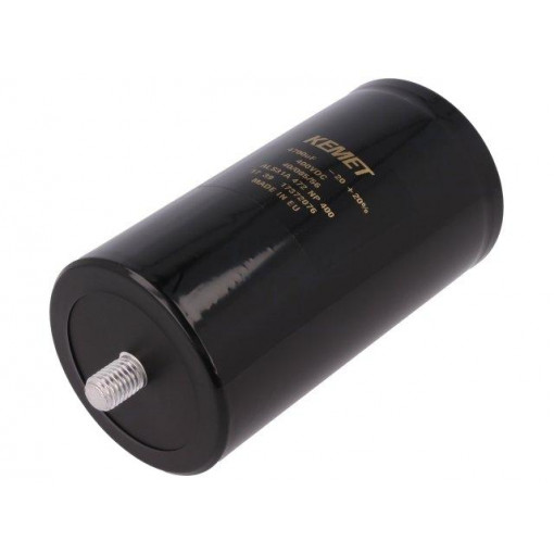 ALS31A472NP400; Capacitor: electrolytic; 4700uF; 400VDC; Leads: screw; ESR: 33mΩ; KEMET