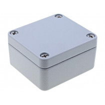 RJ04; Enclosure: multipurpose; X: 58mm; Y: 64mm; Z: 34mm; ALUEIN; aluminium; RAYCHEM RPG