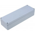 RJ08; Enclosure: multipurpose; X: 80mm; Y: 250mm; Z: 54mm; ALUEIN; grey; RAYCHEM RPG