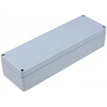 RJ08; Enclosure: multipurpose; X: 80mm; Y: 250mm; Z: 54mm; ALUEIN; grey; RAYCHEM RPG