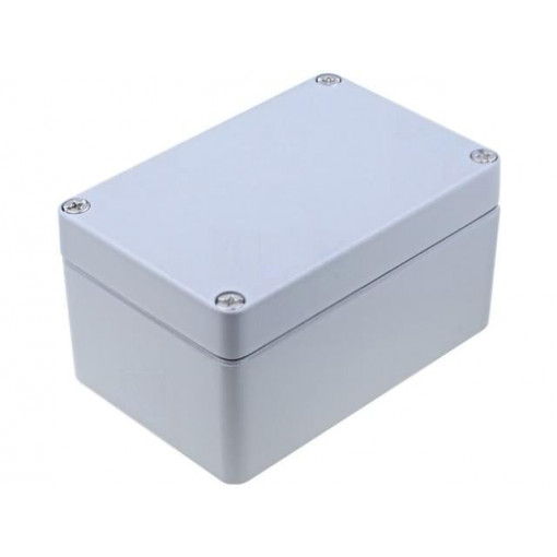 RJ10; Enclosure: multipurpose; X: 100mm; Y: 160mm; Z: 81mm; ALUEIN; grey; RAYCHEM RPG