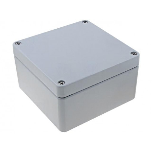 RJ15; Enclosure: multipurpose; X: 160mm; Y: 160mm; Z: 90mm; ALUEIN; grey; RAYCHEM RPG