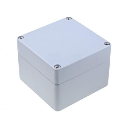 RJ22; Enclosure: multipurpose; X: 120mm; Y: 122mm; Z: 91mm; ALUEIN; grey; RAYCHEM RPG