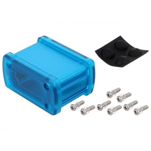 ALUG702BU040-CBU; Enclosure: multipurpose; X: 68.7mm; Y: 49mm; Z: 35.2mm; blue; UL94V-0; GAINTA