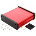ALUG704RD110; Enclosure: multipurpose; X: 113.7mm; Y: 119mm; Z: 35.2mm; aluminium; GAINTA