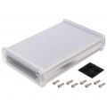 ALUG704SR160-C; Enclosure: multipurpose; X: 113.7mm; Y: 169mm; Z: 35.2mm; silver; GAINTA