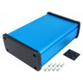 ALUG705BU160; Enclosure: multipurpose; X: 115.1mm; Y: 169mm; Z: 51.6mm; aluminium; GAINTA
