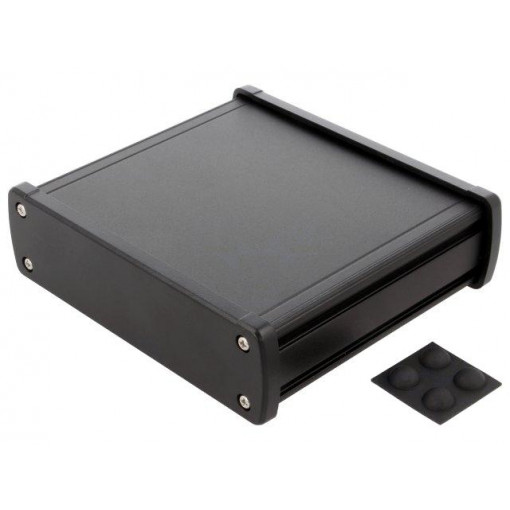 ALUG706BK120; Enclosure: multipurpose; X: 146.6mm; Y: 129mm; Z: 41.6mm; aluminium; GAINTA