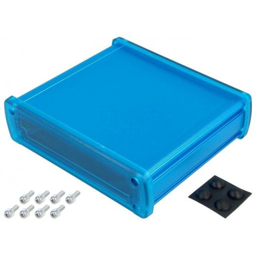 ALUG706BU120-CBU; Enclosure: multipurpose; X: 146.6mm; Y: 129mm; Z: 41.6mm; blue; GAINTA