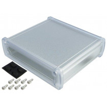ALUG706SR120-C; Enclosure: multipurpose; X: 146.6mm; Y: 129mm; Z: 41.6mm; silver; GAINTA