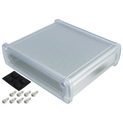 ALUG706SR120-C; Enclosure: multipurpose; X: 146.6mm; Y: 129mm; Z: 41.6mm; silver; GAINTA