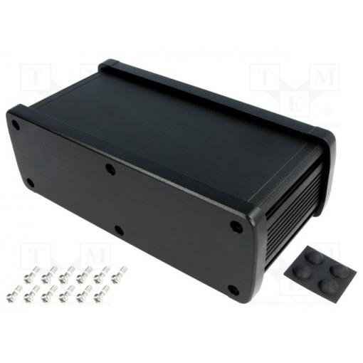 ALUG708BK080; Enclosure: multipurpose; X: 177.6mm; Y: 89mm; Z: 61.1mm; aluminium; GAINTA