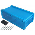 ALUG708BU080-CBU; Enclosure: multipurpose; X: 177.6mm; Y: 89mm; Z: 61.1mm; blue; GAINTA