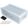 ALUG708SR080-C; Enclosure: multipurpose; X: 177.6mm; Y: 89mm; Z: 61.1mm; silver; GAINTA