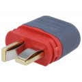 AM1015E-M; Plug; DC supply; AM-1015; male; PIN: 2; for cable; soldered; 25A; AMASS