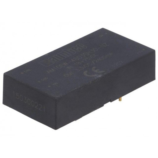 AM10EW-4803SH30-NZ; Converter: DC/DC; 10W; Uin: 18÷75V; 3.3VDC; Iout: 2.4A; 2 AM10EW-4803SH30-NZ; Converter: DC/DC; 10W; Uin: 18÷75V; 3.3VDC; Iout: 2.4A; 2