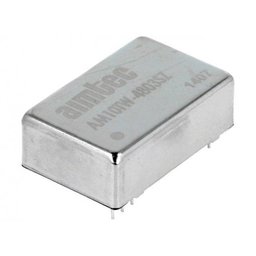 AM10TW-4803SZ; Converter: DC/DC; 10W; Uin: 18÷75V; 3.3VDC; Iout: 2.7A; DIP24; 18g; AIMTEC AM10TW-4803SZ; Converter: DC/DC; 10W; Uin: 18÷75V; 3.3VDC; Iout: 2.7A; DIP24; 18g; AIMTEC