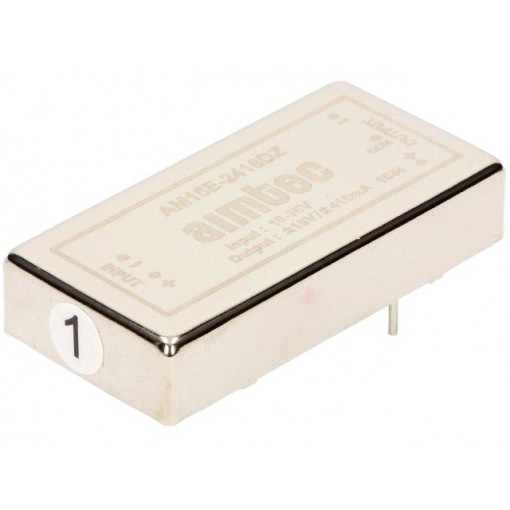 AM15E-2418DZ; Converter: DC/DC; 15W; Uin: 18÷36V; Uout: 18VDC; Uout2: -18VDC; 2