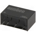 AM1A-0512SZ; Converter: DC/DC; 1W; Uin: 4.5÷9V; 12VDC; Iout: 83mA; SIP6; 3g; AIMTEC