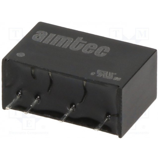 AM1A-0524SZ; Converter: DC/DC; 1W; Uin: 4.5÷9V; 24VDC; Iout: 42mA; SIP6; 3g; AIMTEC