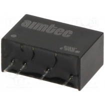 AM1A-2415DZ; Converter: DC/DC; 1W; Uin: 18÷36V; Uout: 15VDC; Uout2: -15VDC; SIP6; AIMTEC