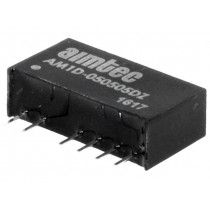 AM1D-050505DZ; Converter: DC/DC; 1W; Uin: 4.5÷5.5V; Uout: 5VDC; Uout2: -5VDC; SIP7; AIMTEC